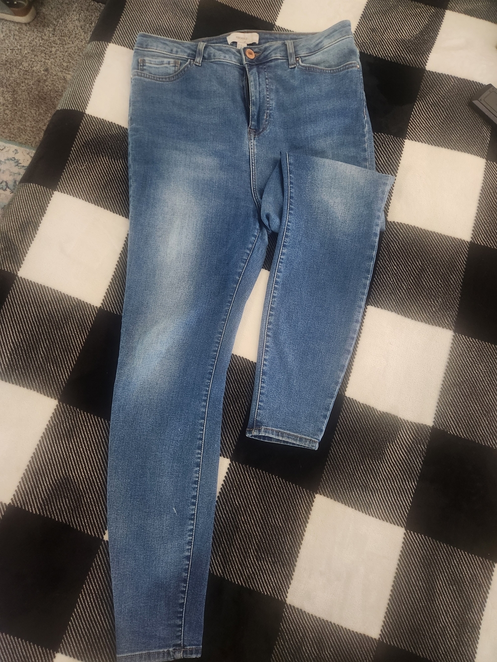 Forever 21 Light Blue High-Rise Women's Jeans